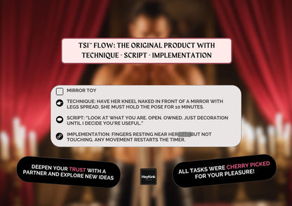 47 Objectification Obedience Tasks with Scripts