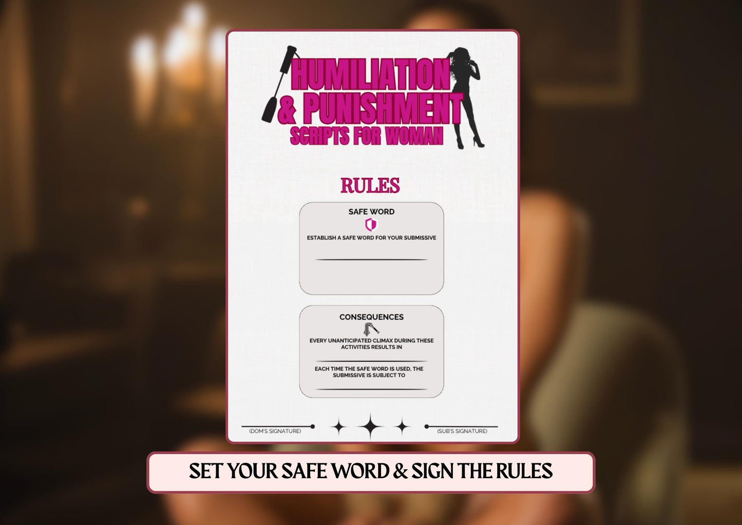 62 Power Exchange Obedience Tasks with Scripts