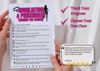 87-in-1 Ultimate Submissive Woman Bundle | 2709 Scripts, 241-Day BDSM Ritual Training