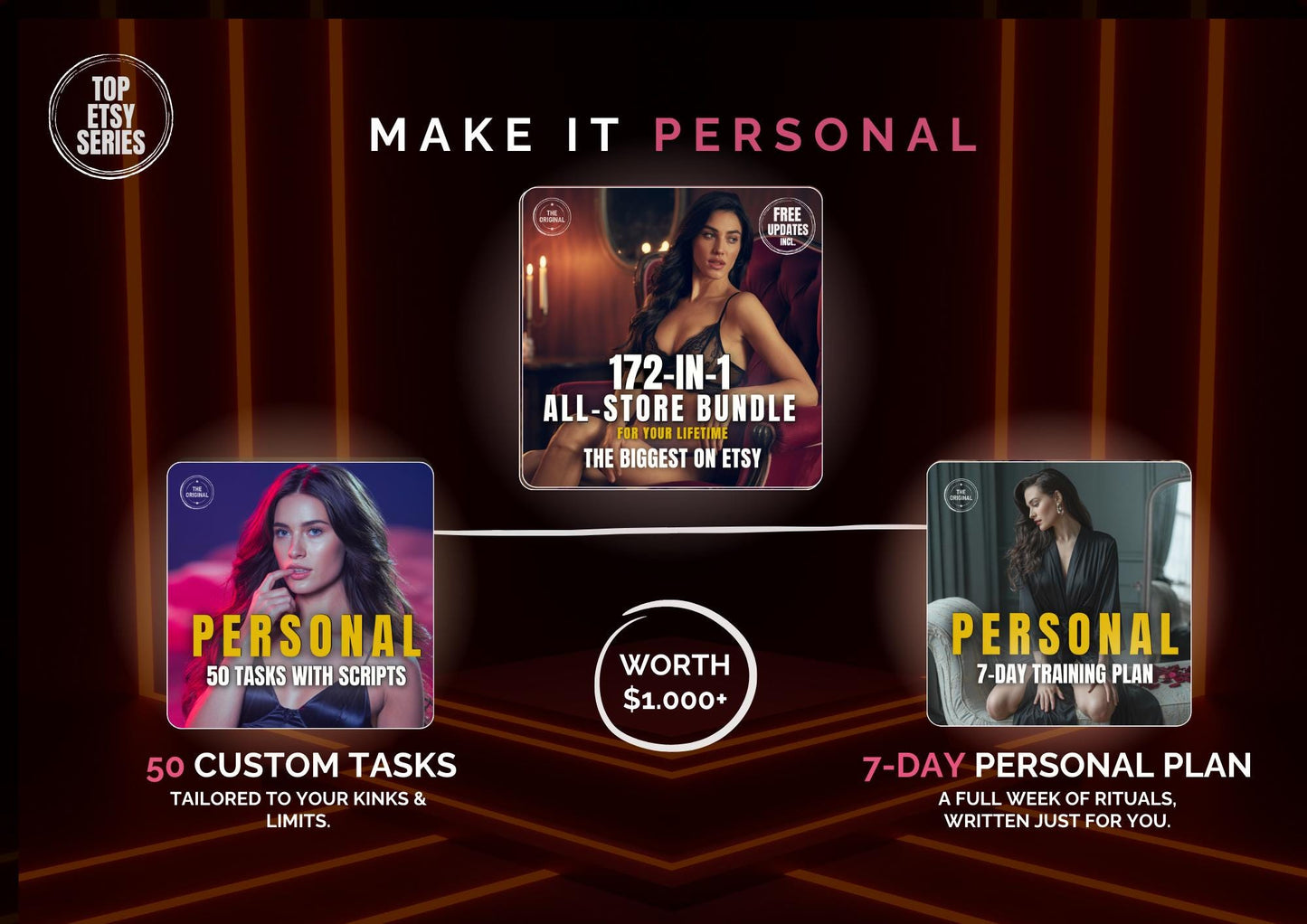 174-in-1 Personalised BDSM Obedience Bundle
