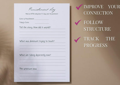 Punishment Negotiation Workbook