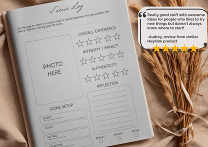 Scene Log Workbook