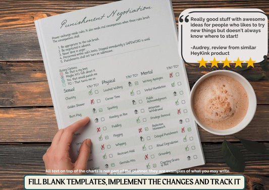 Punishment Negotiation Workbook