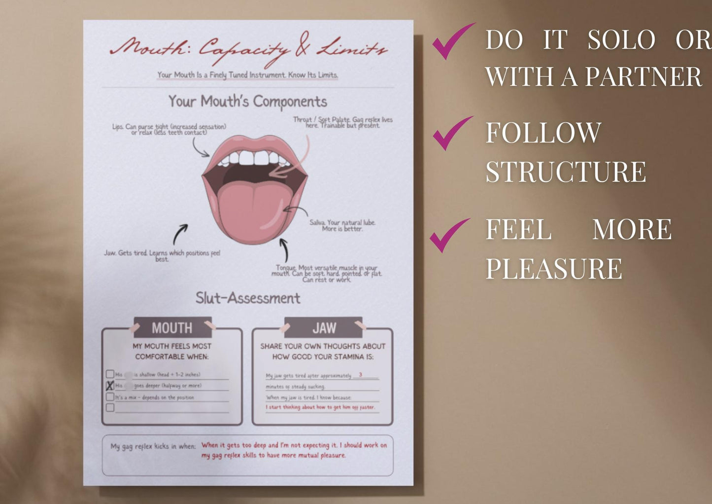 The Blowjob Workbook: A Slut's Guide to Confident Head